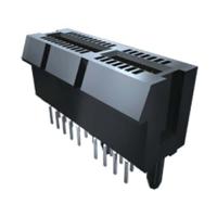 pcie-036-02-s-d-ra Samtec PCIE-036-02-S-D-RA Series Right Angle Female Edge Connector, 72-Contacts, 1mm Pitch, 2-Row
