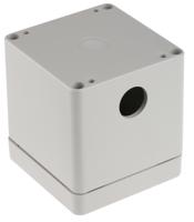 03225000b17 Bopla Light Grey Plastic Euromas Push Button Enclosure - 3 Hole 22mm Diameter