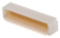 sm40b-srds-g-tflfsn JST SHD Series Right Angle Surface PCB Header, 40 Contact(s), 1 mm Pitch, 1 Row, Shrouded