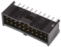 90130-1220 Molex C-Grid III Series Straight Through Hole PCB Header, 20 Contact(s), 2.54 mm Pitch, 2 Row, Shrouded