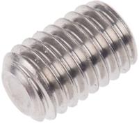 137-865 Plain Stainless Steel Hex Socket Set M8 x 12mm Grub Screw