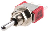 1-1825137-6 TE Connectivity Toggle Switch, PCB Mount, On-Off-On, SPDT, Through Hole Terminal, 120 V ac, 28V dc