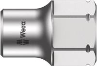 05003669001 Wera 1/4 in Drive 6mm Standard Socket, 6 point, 18 mm Overall Length