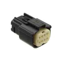 334724801 Molex, 33472 8 Way Nylon Connector Housing, Black