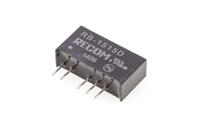 rb-1515d Recom RB DC-DC Converter, ±15V dc/ ±33mA Output, 13.5 → 15.5 V dc Input, 1W, Through Hole, +85°C Max Temp -40°C