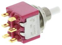 8221shzge C & K Push Button Switch, Momentary, Panel Mount, DPDT