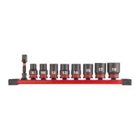 4932480454 Milwaukee 8 mm, 10 mm, 12 mm, 13 mm, 16 mm, 17 mm, 18 mm, 19 mm, 3/8 in Drive Impact Socket