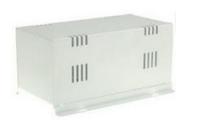 266-4943 RS PRO White Cold Rolled Steel Instrument Case, 257 x 130 x 112mm