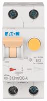 236947-pxk-b131n003-a Eaton RCBO, 13A Current Rating, 1P+N Poles, 30mA Trip Sensitivity, Type B, PXK Range