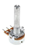rk1631110twa Alps Alpine RK163 10kΩ Rotary Carbon Film Potentiometer, Panel Mount (Through Hole), RK1631110TWA