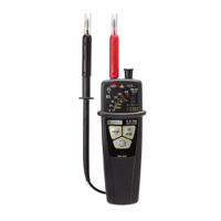 p01191762d Chauvin Arnoux CA 762 IP2X, LED Voltage tester, 690 V ac, 750V dc, Continuity Check, Battery Powered, CAT IV