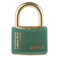 xr0084t40ka3 ABUS Key Weatherproof Brass Safety Padlock, Keyed Alike, 6mm Shackle, 40mm Body