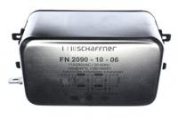 fn2090-10-06 Schaffner, FN2090 10A 250 V ac/dc 0 → 400Hz, Chassis Mount EMI Filter, Fast-On, Single Phase