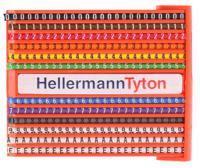 518-06013-hgpc1-3-pvc-special HellermannTyton Helagrip Slide On Cable Marker Kit, Black, Blue, Brown, Green, Grey, Orange, Red, Violet, White,