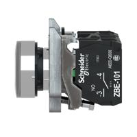 xb4bw31b5 Schneider Electric Harmony XB4 Series Illuminated Push Button, Panel Mount, 22mm Cutout, SPDT, IP66, IP67, IP69(IP69K)