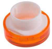 745-2502 RS PRO Orange Round Push Button Lens for Use with ADA16 Series