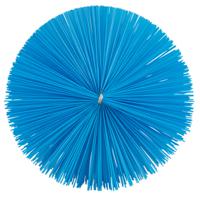 53943 Vikan Medium Bristle Blue Scrub Brush, 56mm bristle length, Polyester, Polypropylene, Stainless Steel bristle material