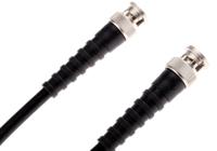 l00010a1804 Telegartner Cable Assembly: Both Sides BNC Plug Series, 250 mm, RG59B/U Coaxial, Terminated 75 Ω