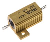 hs25-10r-j Arcol, 10Ω 25W Wire Wound Chassis Mount Resistor HS25 10R J ±5%
