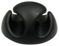 280-2176 RS PRO Desk Cable Tidy, Single Channel Cable Desk Tidy 1 Channel, Black