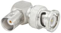 51s201-k00n5 Rosenberger Right Angle 50Ω RF Adapter BNC Plug to BNC Socket 10GHz