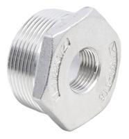 499-3580 RS PRO Stainless Steel Pipe Fitting Hexagon Bush, Male R 1-1/2in x Female G 1/2in