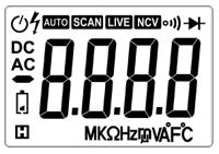 296-559 RS PRO Digital, LCD Digital Multimeter, 1A ac Max, 1A dc Max, 600V ac Max - UKAS Calibrated