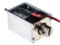 8mb3-02-29-24-vcc-40w Mecalectro Linear Solenoid, 24 V dc, 5N, 45 x 31.8 x 23.4