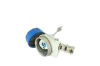 s4kfxe03abb2601000cb GEORGIN PT100 Temperature Probe, 6mm Dia, 100mm Long, NPT 1/2, +400°C Max ATEX Exd