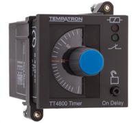 217-1340 Tempatron TT4801 Series DIN Rail, Panel Mount Timer Relay, 230V ac, 2-Contact, 6s → 6h, 1-Function, DPDT