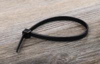 233-506 RS PRO Cable Tie, 190mm x 4.8 mm, Black Nylon, Pk-1000