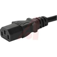 60030215 Schurter Straight IEC C13 Socket to Straight CEE 7/17 Plug Power Cord, 2.5m