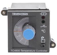 tc4810-53-110230vac Tempatron 1/16 DIN On/Off Temperature Controller, 48 x 48mm Relay, 110 → 230 V ac Supply Voltage
