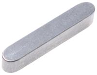 302-4172 RS PRO 35 x 6 x 6mm Steel Feather Key