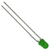 tlhg4401 Vishay3 V Green LED 3mm Through Hole, TLHG4401