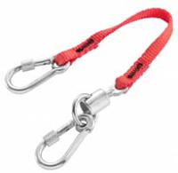 lan02tsls Facom 200 mm Stainless Steel Carabiner Lanyard, 2.7kg Capacity