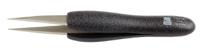 136-9787 RS PRO 125 mm, Stainless Steel, Flat, ESD Tweezers