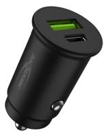 1000-0029-520 Ansmann Car Charger, 12 → 24V dc Input, 5V dc Output USB, 3A