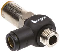 7860-08-13 Legris Pneumatic Soft Start Valve, G 1/4 Male, 8mm Tube Size 10bar