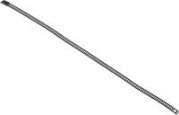 121-668 RS PRO Cable Tie, Ladder, 300mm x 7 mm, Black Polyester Coated Stainless Steel, Pk-100