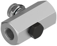 gr-14 Festo GR Series Threaded Flow Valve, G 1/4 Inlet Port x G 1/4 Outlet Port, 2101