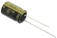 eeufm1e471 Panasonic 470μF Aluminium Electrolytic Aluminium Electrolytic Capacitor 25V dc, Radial, Through Hole - EEUFM1E471