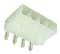 39-30-3045 Molex Mini-Fit Jr Series Right Angle Through Hole PCB Header, 4 Contact(s), 4.2 mm Pitch, 1 Row, Shrouded