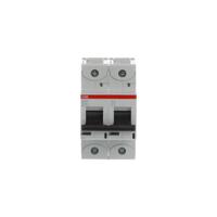 2ccf019636r0001-s802pv-sd125 ABB S800PV MCB, 2P, 125A Curve B, 800V DC, 5 kA Breaking Capacity