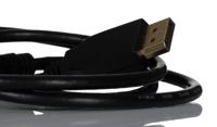 195-4907 RS PRO Male DisplayPort to Male DisplayPort  Cable, 8K, 1m