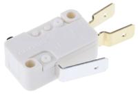 d413-v3aa ZF Button Micro Switch, Tab Terminal, 100 mA @ 250 V ac, SPDT