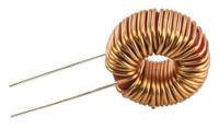 7447021 Wurth 100 μH ±20% Iron Powder Toroidal Inductor, 2.5A Idc, 80mΩ Rdc, WE-FI