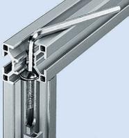 3842528593 Bosch Rexroth S6 Bolt Connector, Connecting Component, Strut Profile 20 mm, Groove Size 6mm