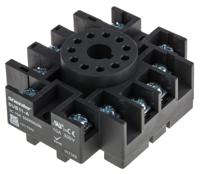 121-7842 RS PRO 11 Pin 300V DIN Rail Relay Socket, for use with RS PRO RUB Relays