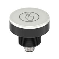 k50capt2gryf2q Banner Capacitive Switch Momentary NO,Illuminated, Green, Red, Yellow, PNP, IP67, IP69K Polycarbonate